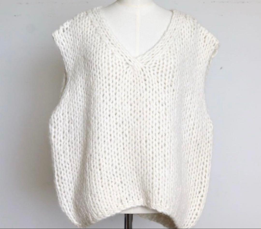 Gypsohila もこもこベスト　ジプソフィア