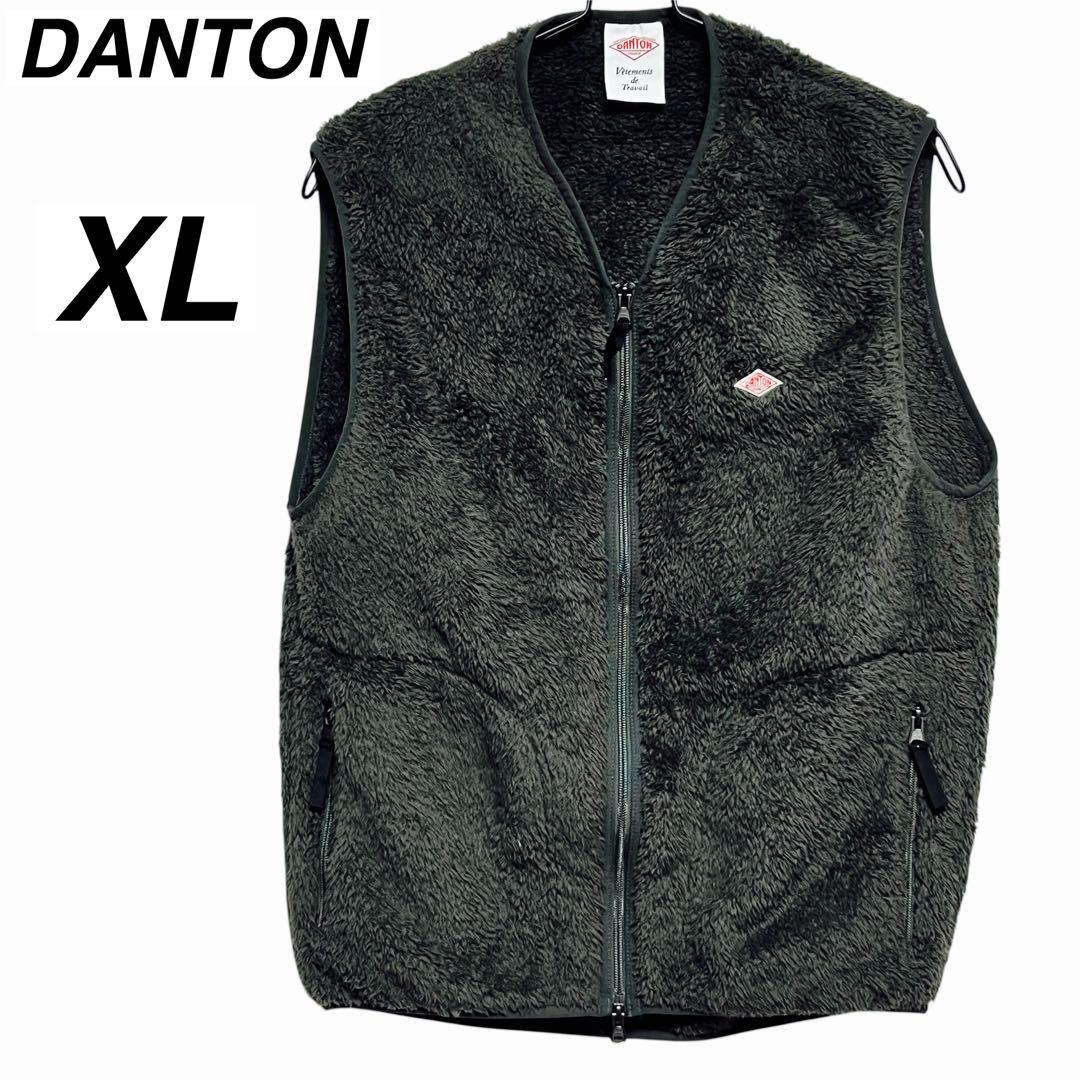 【大きいサイズ】DANTON ダントン　ハイパイル ボア ベスト　42（XL）