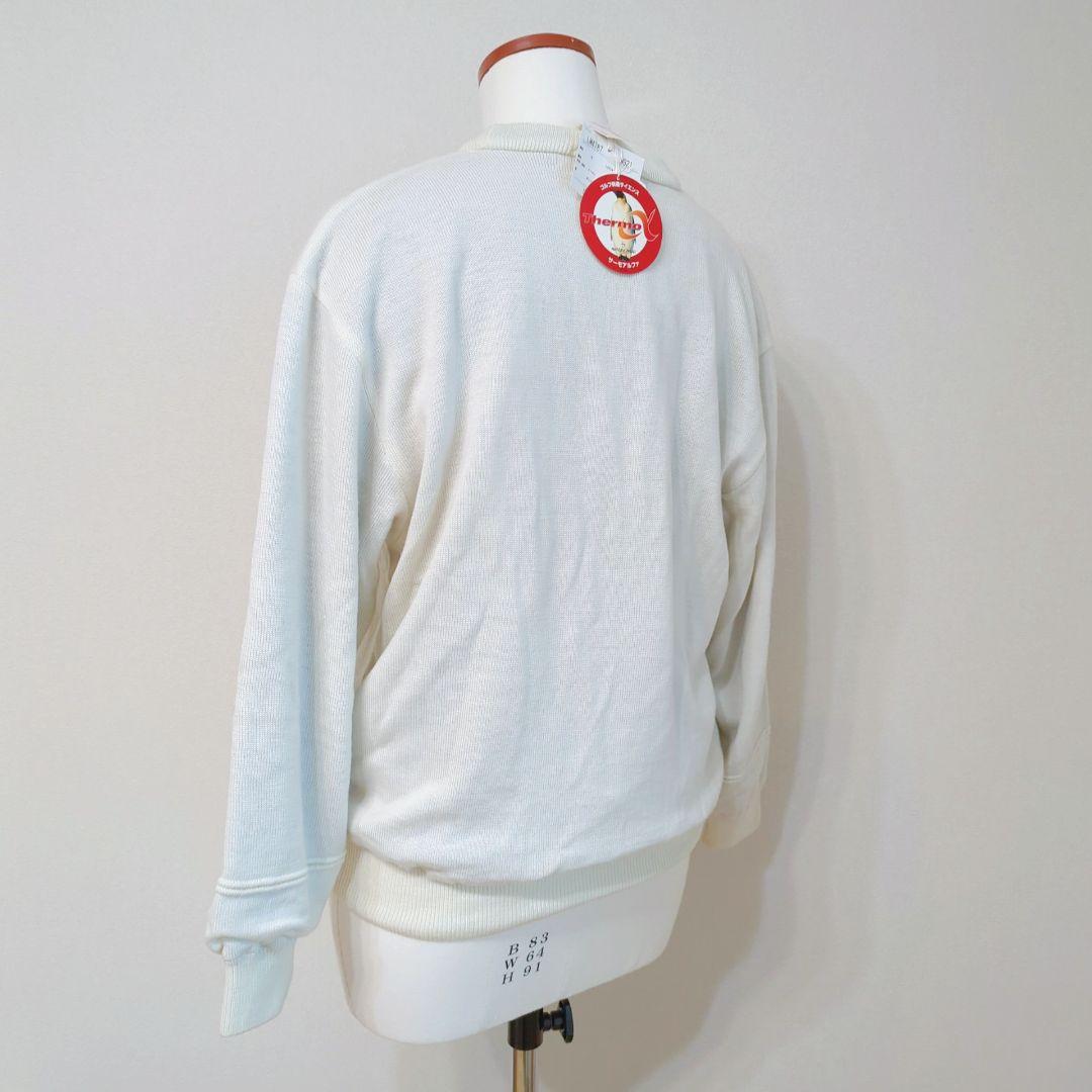 新品タグ付 マンシングウェア ニット ストレッチサーモα 軽量 ゴルフ L