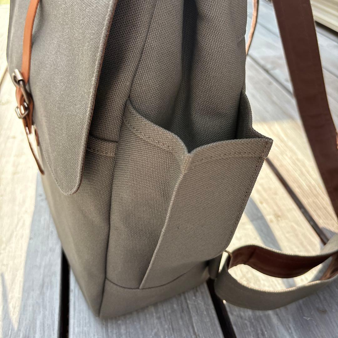 倉敷帆布のハンドメイドリュック【倉敷帆布】