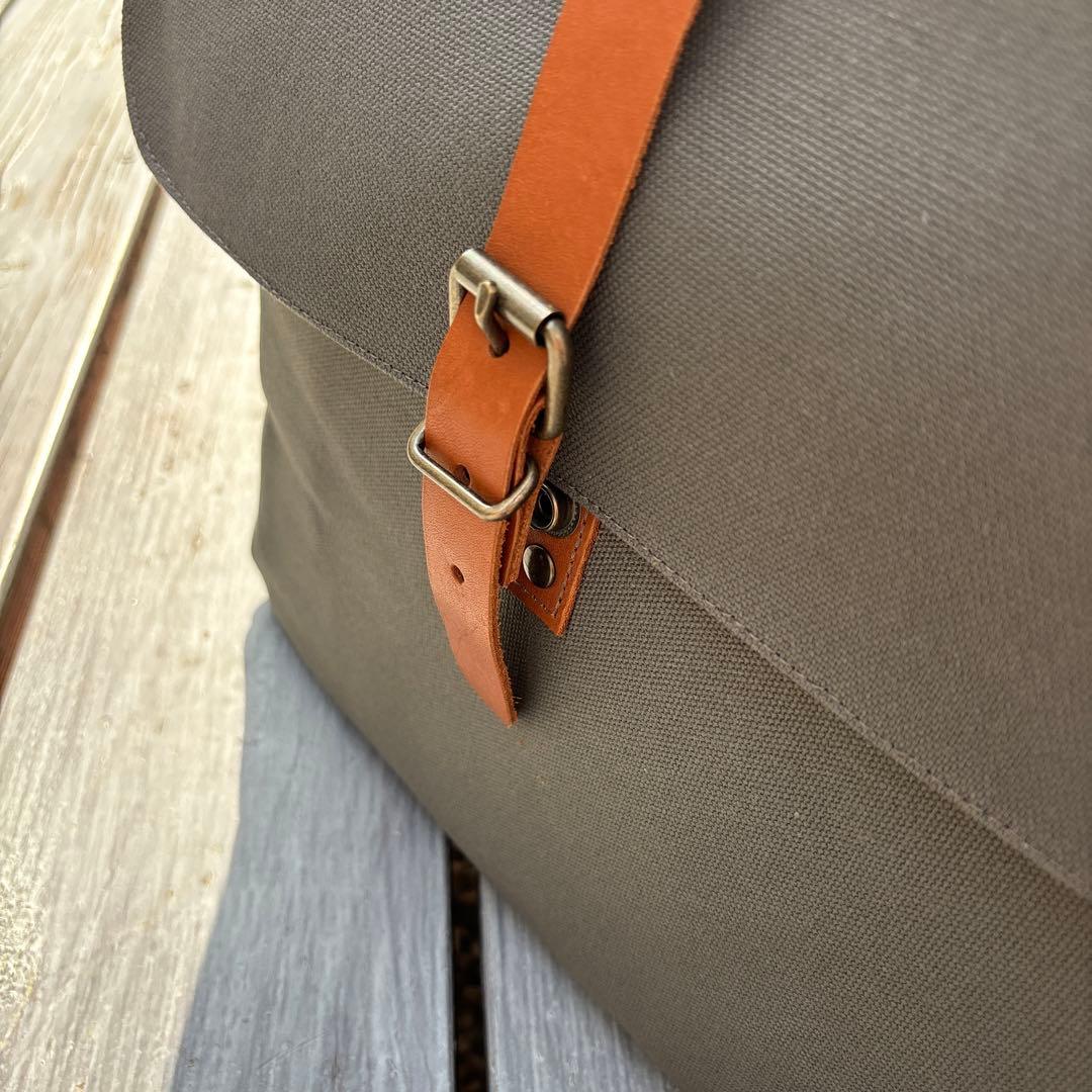 倉敷帆布のハンドメイドリュック【倉敷帆布】