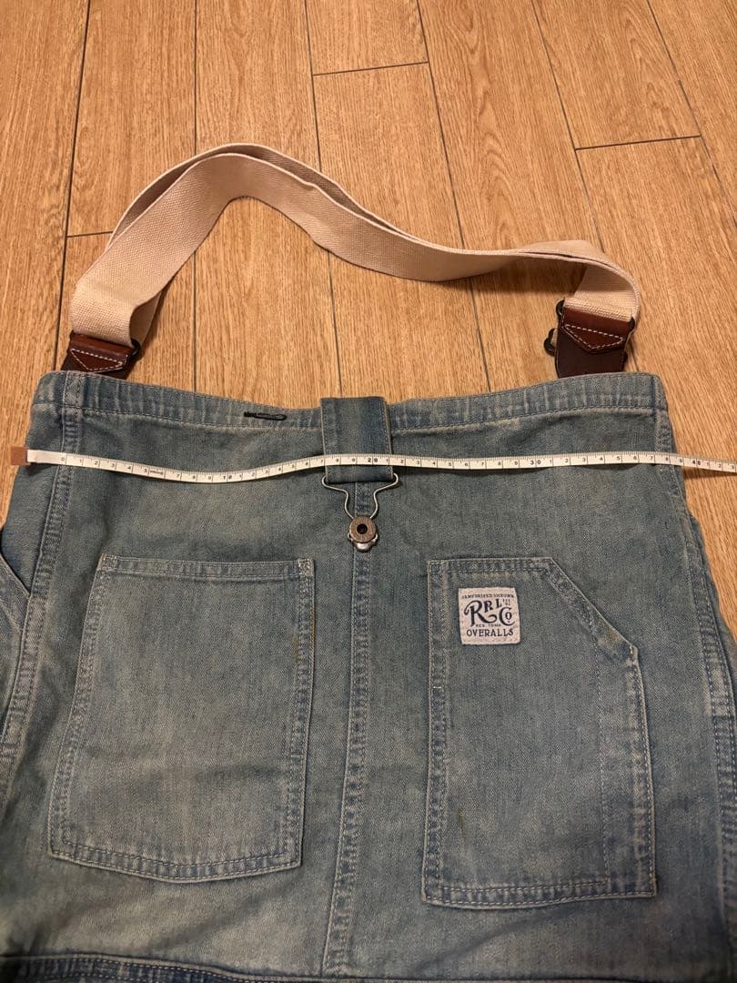 RRL / ダブルアールエル Antony ショルダー バッグ 藍染め デニム