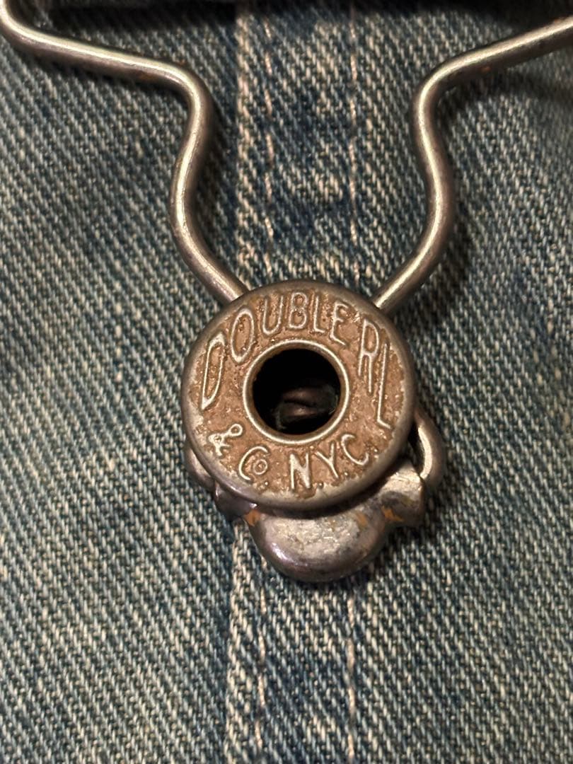 RRL / ダブルアールエル Antony ショルダー バッグ 藍染め デニム