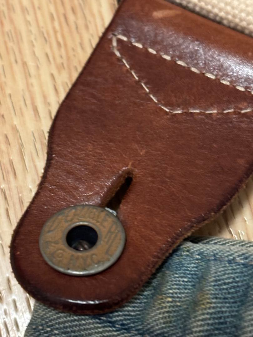 RRL / ダブルアールエル Antony ショルダー バッグ 藍染め デニム