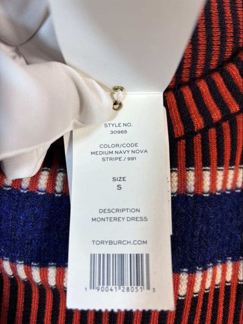 ✨新品・タグ付き✨TORY BURCH ニット ワンピース　ボーダー