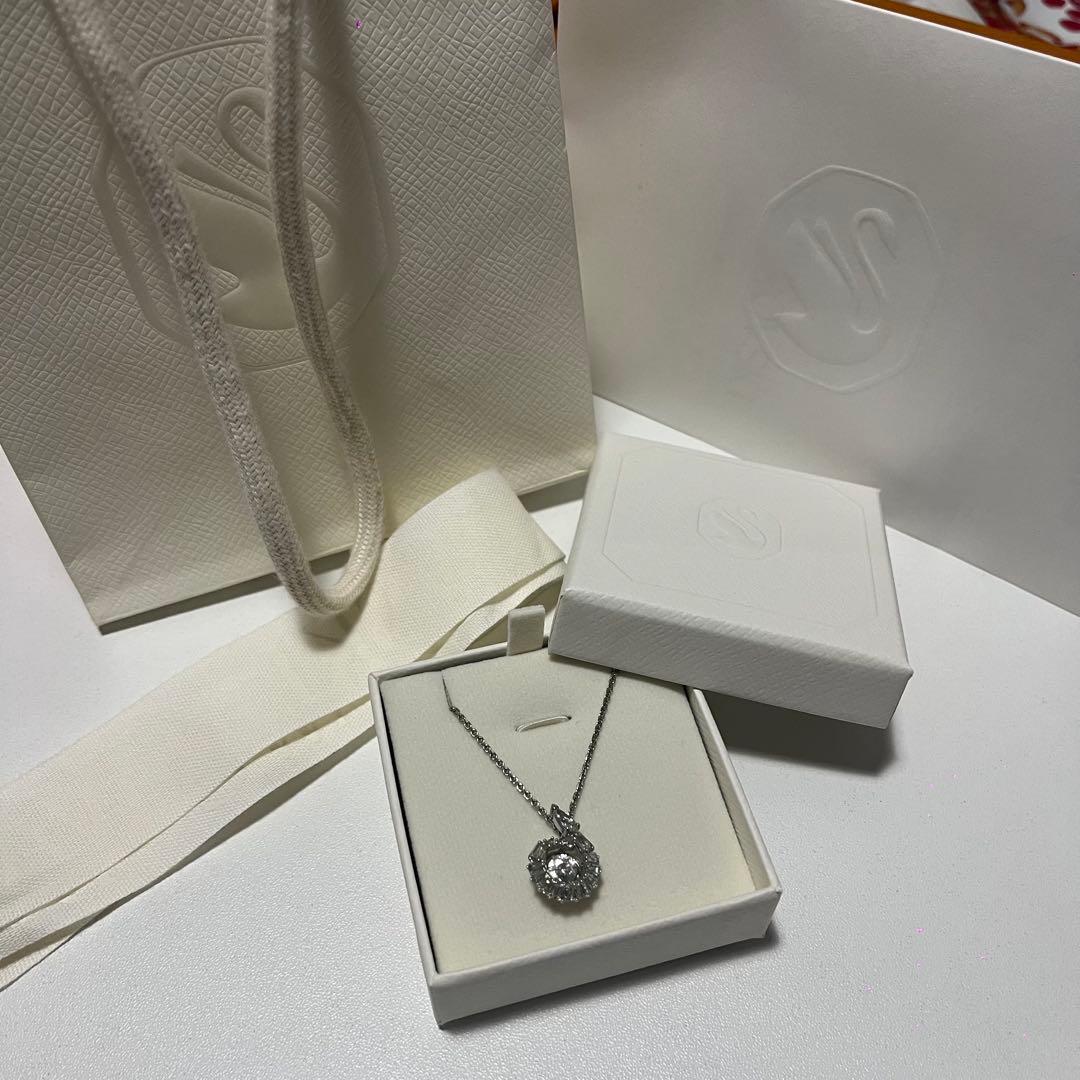 Swarovski Snake ペンダント ネックレス