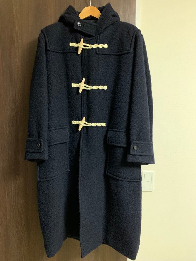 20AW blurhms ブラームス　ウールメルトンダッフルコート