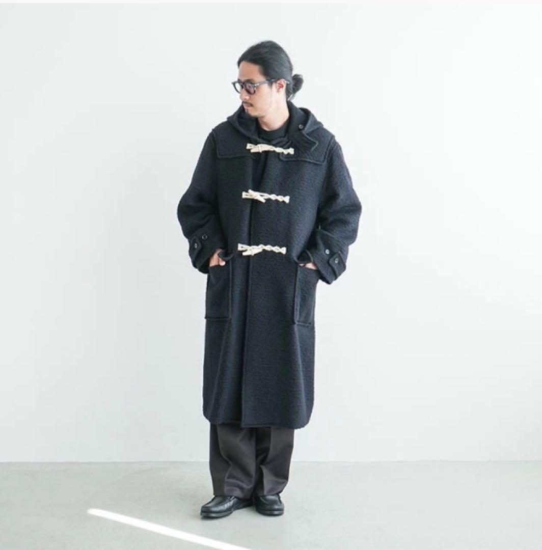 20AW blurhms ブラームス　ウールメルトンダッフルコート