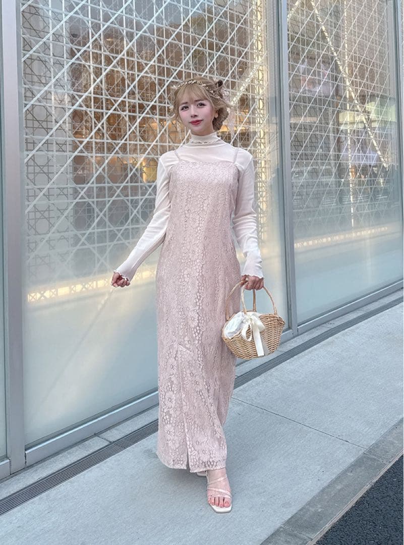 3点セット2Wayレースフリルセパレート浴衣　GRL グレイル　レギュラー