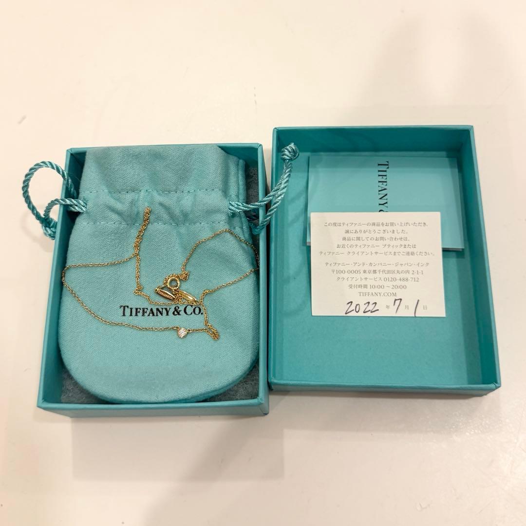 Tiffany&Co. バイザヤード ネックレス ローズゴールド 極美品