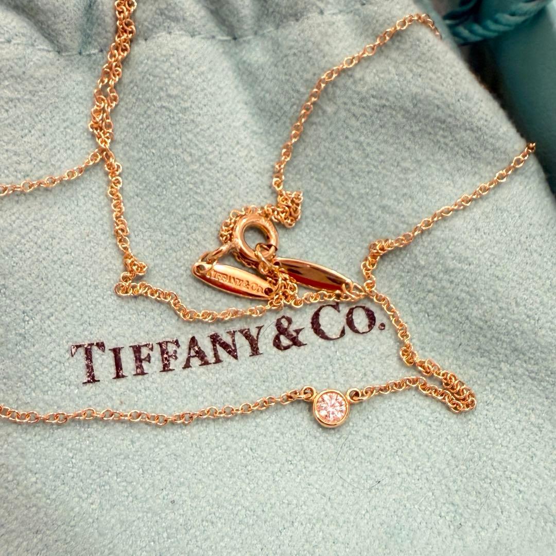 Tiffany&Co. バイザヤード ネックレス ローズゴールド 極美品