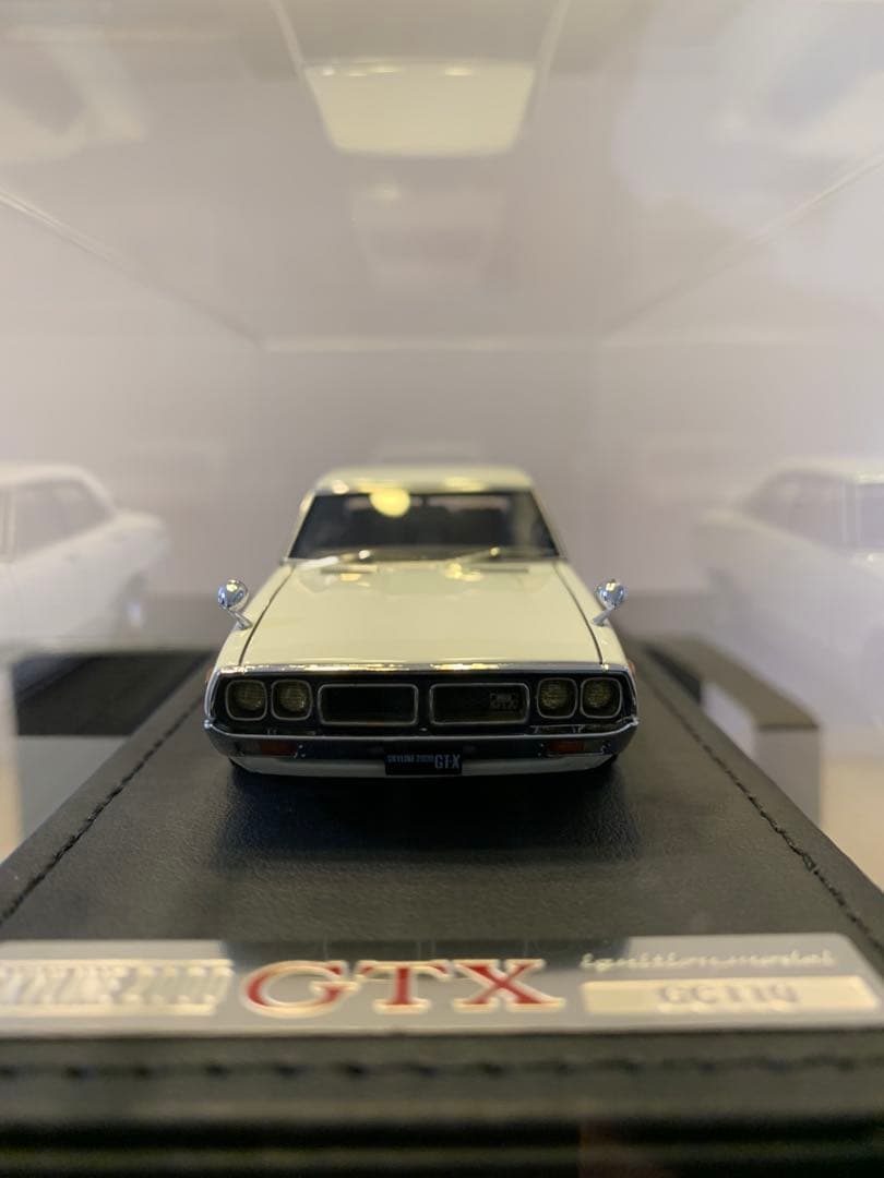 イグニッションモデル　1/43 スカイライン　GT-X GC110 ホワイト
