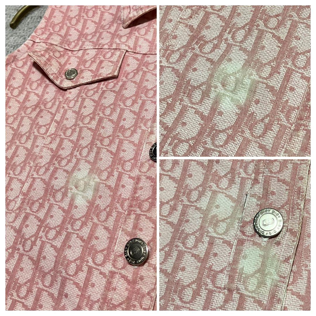 クリスチャンディオール［デニム］ベスト　ジャケット　トロッター　No.1　総柄