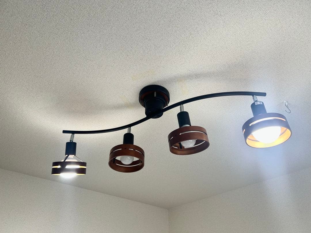 インターフォルム　シーリングライト　北欧ブラックアーチ