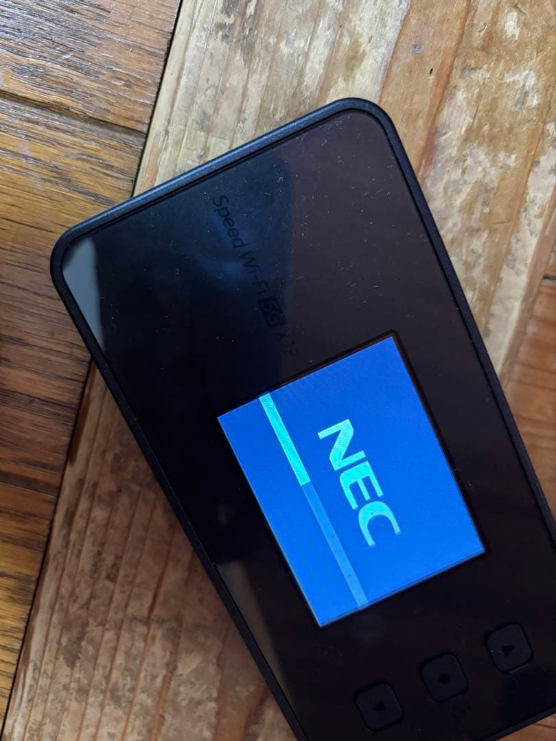 NEC Speed Wi-Fi 5G X12 未使用
