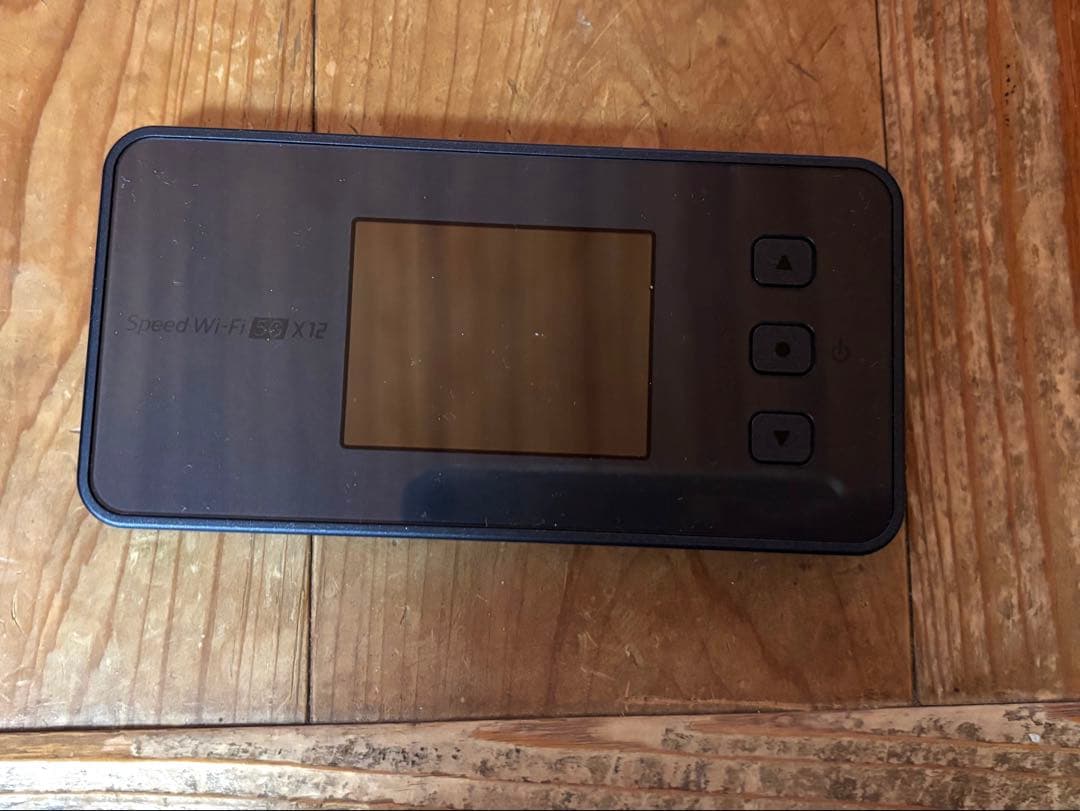 NEC Speed Wi-Fi 5G X12 未使用