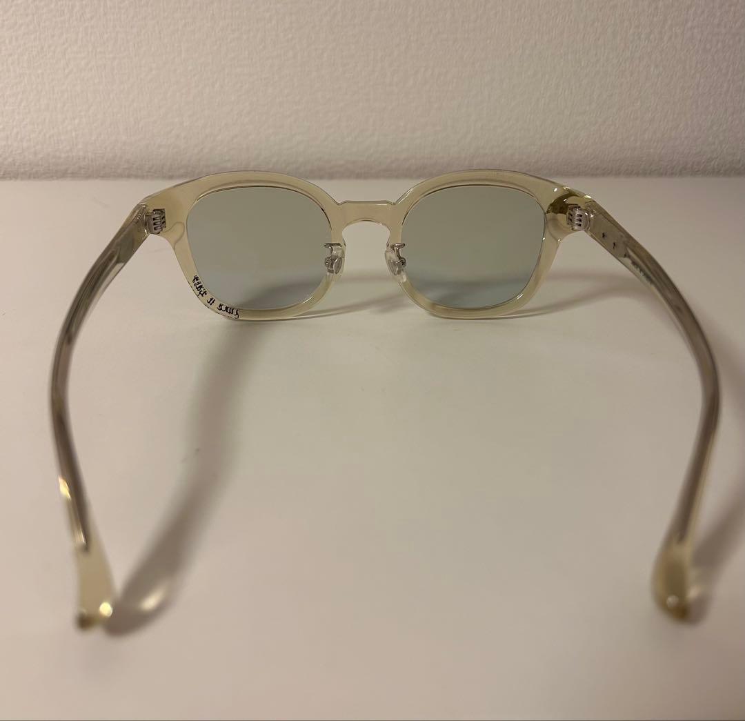 ポンパドールN.S.H クリアイエローフレーム サングラス