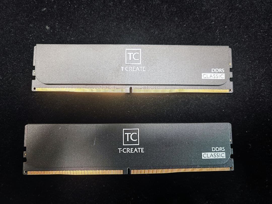 TEAM DDR5メモリ 6000Mhz 16GBx2枚（32GBkit）