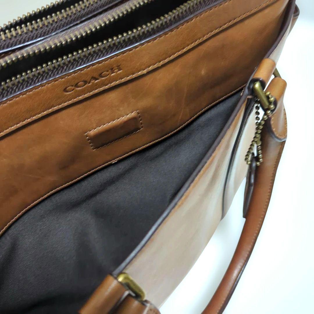 COACH　メトロポリタンレザー　2WAYショルダーバッグ