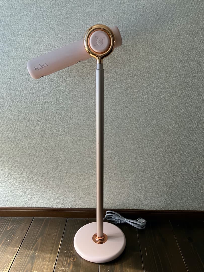 BISARA ビサラ ハンズフリースタンドヘアドライヤー QS151 ピンク