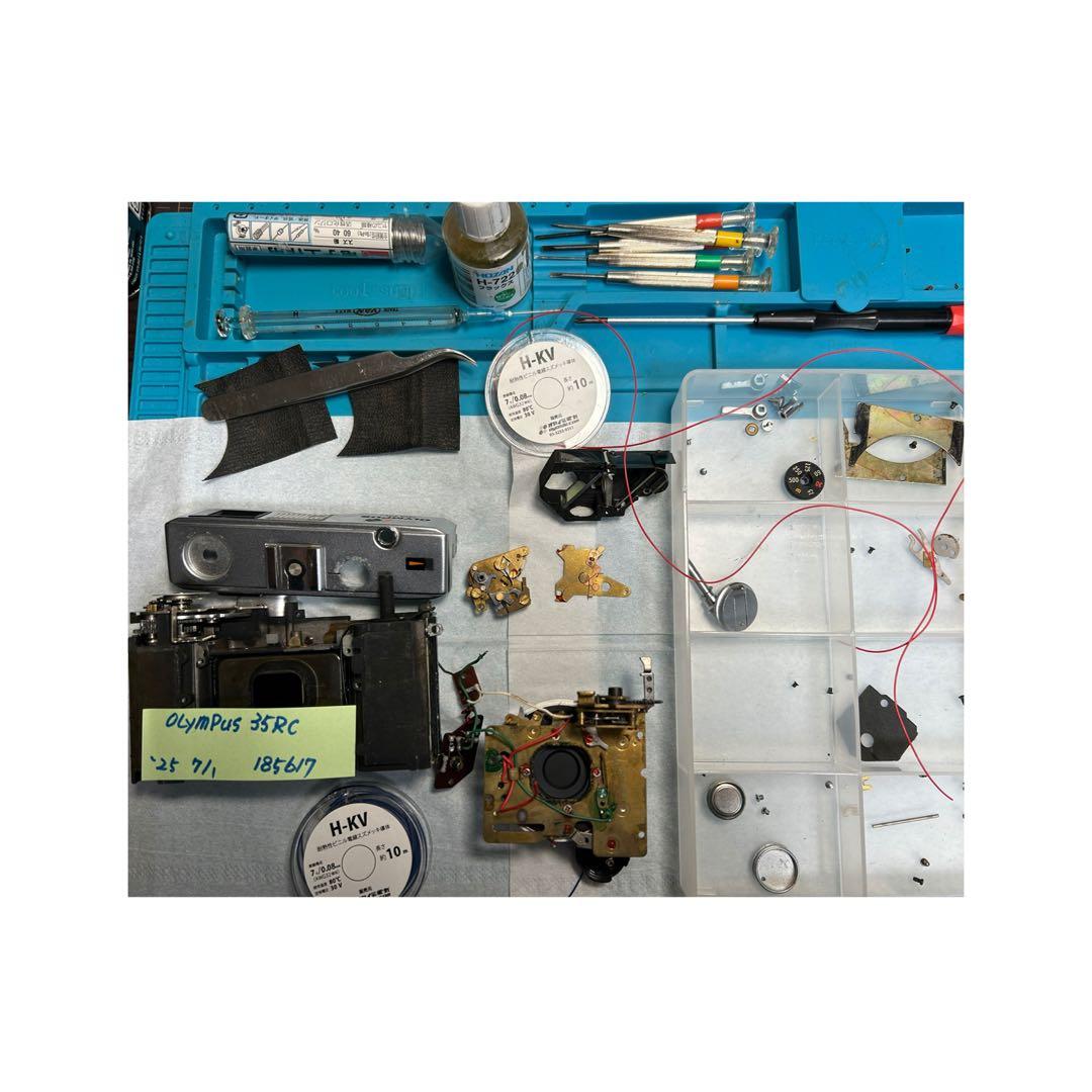 OLYMPUS 35 RC 製備品、テスト撮影済み　185617