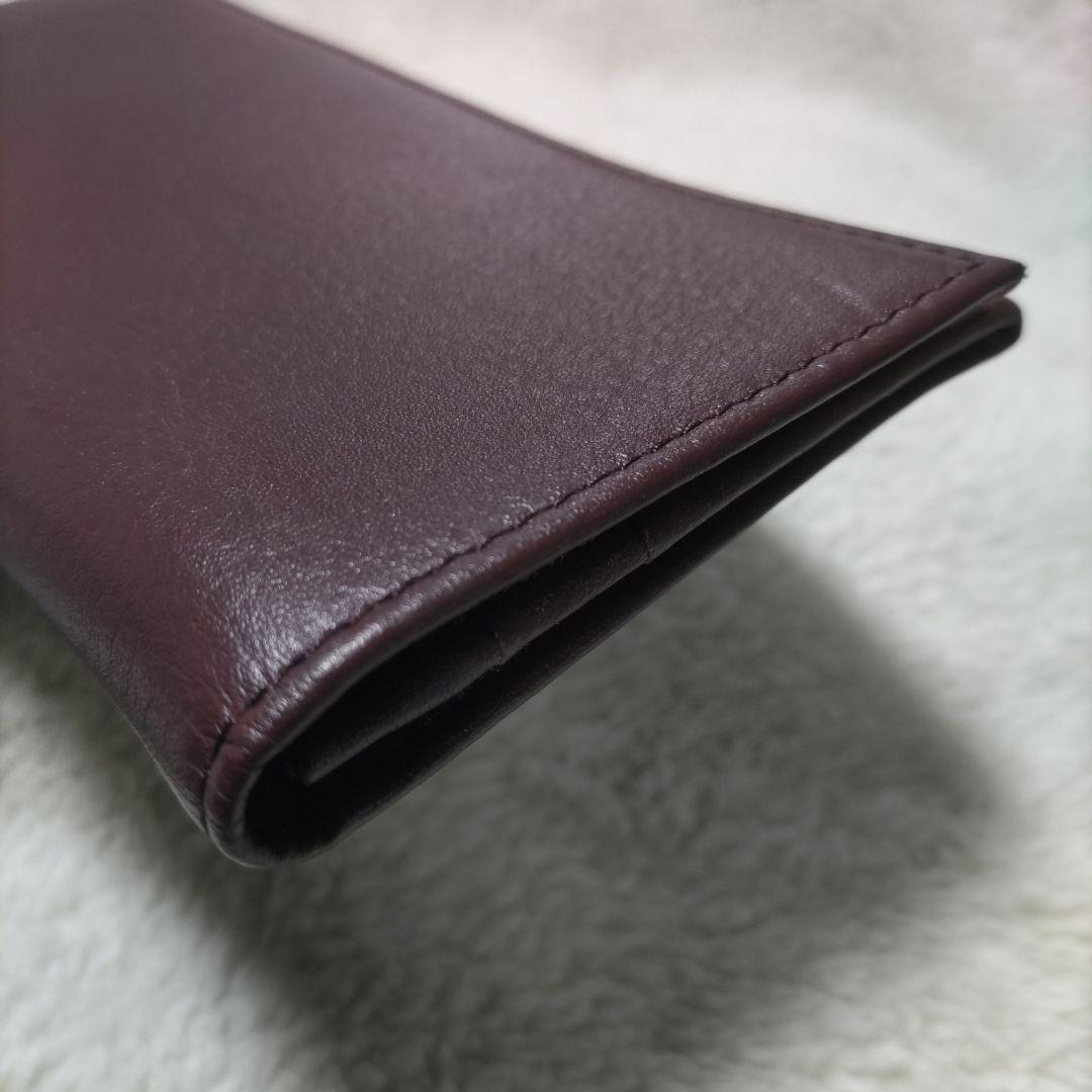 皇居　皇室　限定　長財布　折り財布　本革　こげ茶