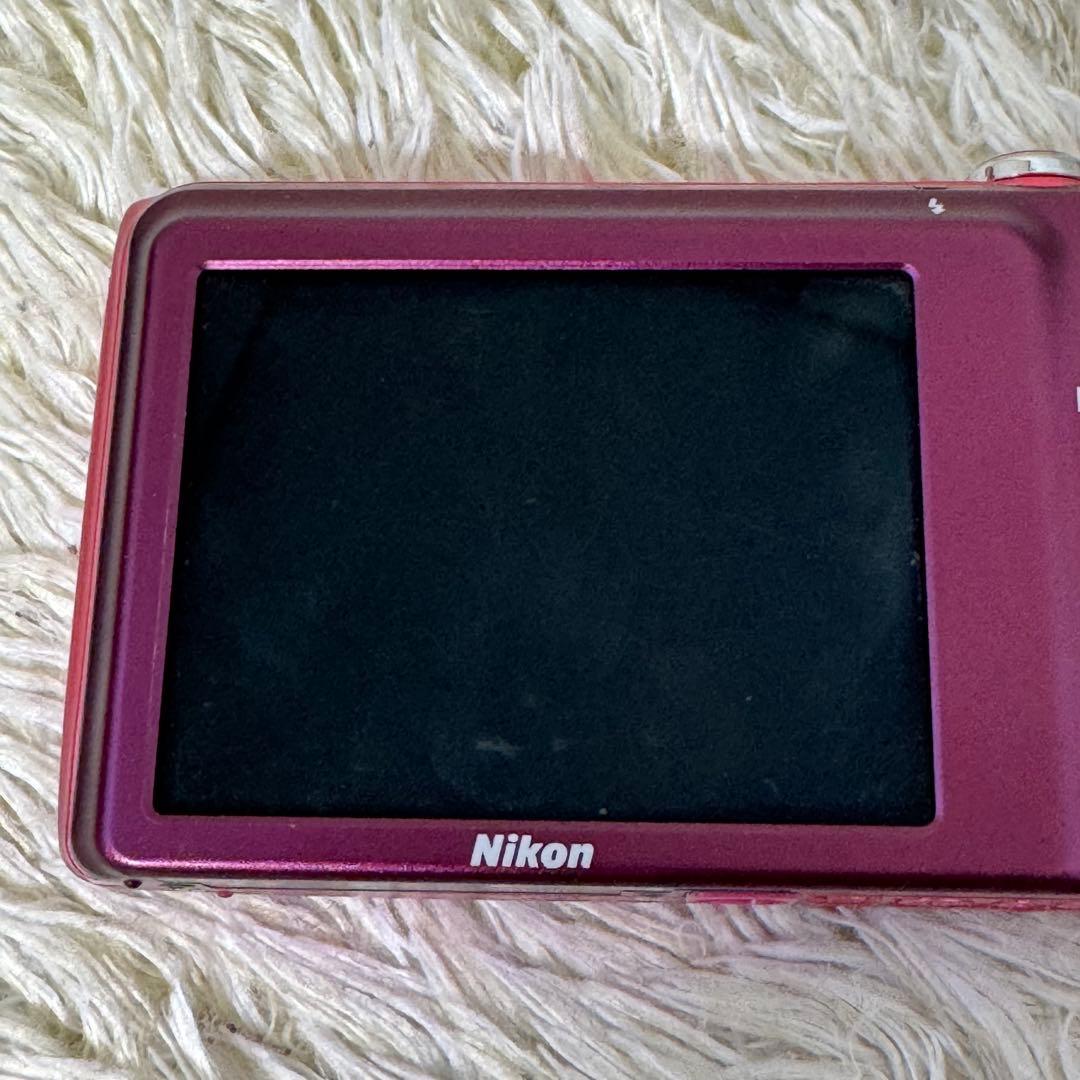 実写美【動作確認済】Nikon COOLPIX S3500 ピンク