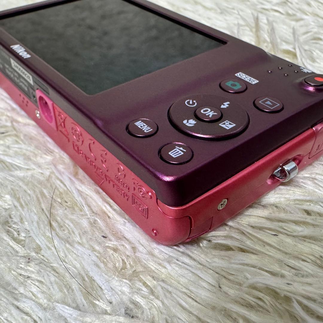 実写美【動作確認済】Nikon COOLPIX S3500 ピンク