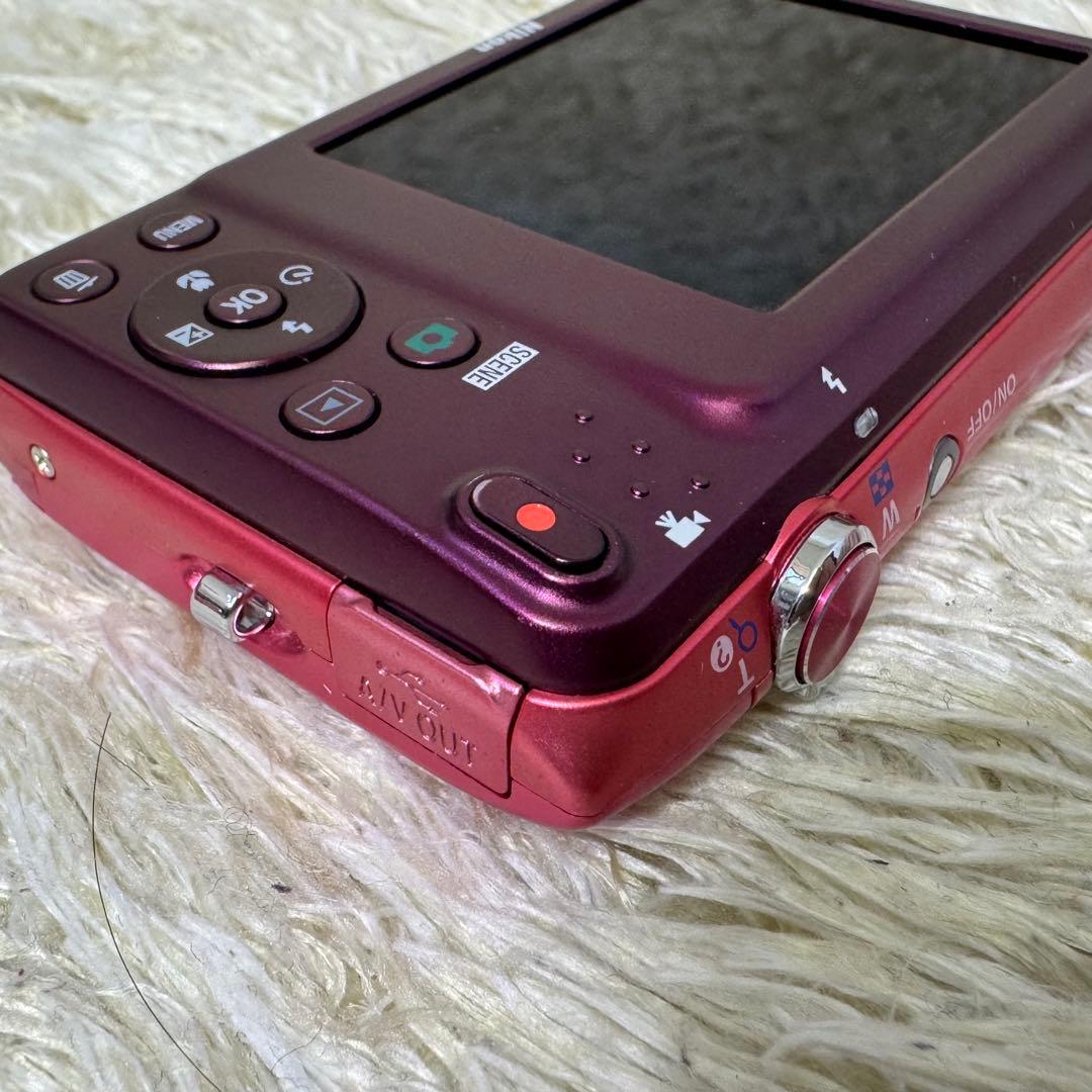 実写美【動作確認済】Nikon COOLPIX S3500 ピンク
