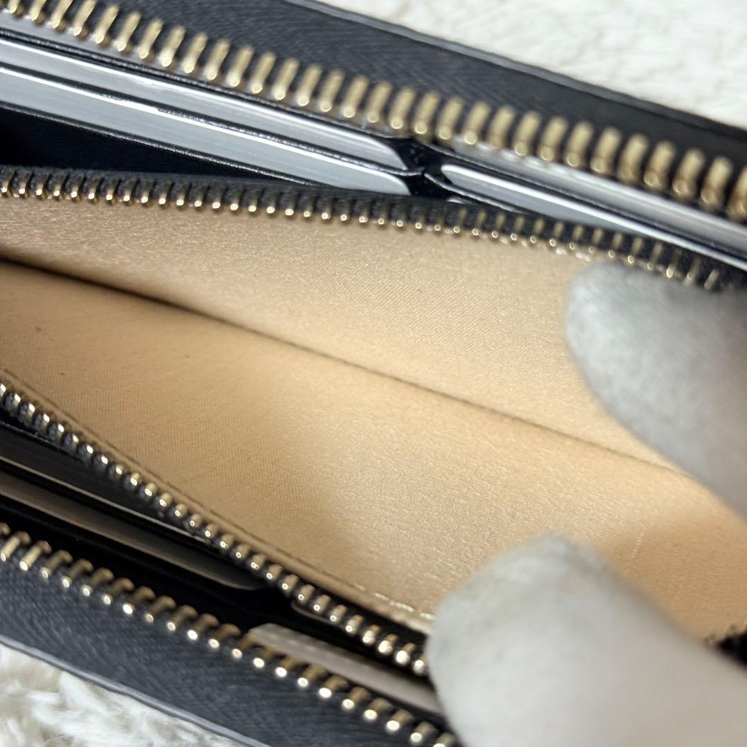 未使用✨Chloe クロエ アルファベット レザー　ロングウォレット ブラック