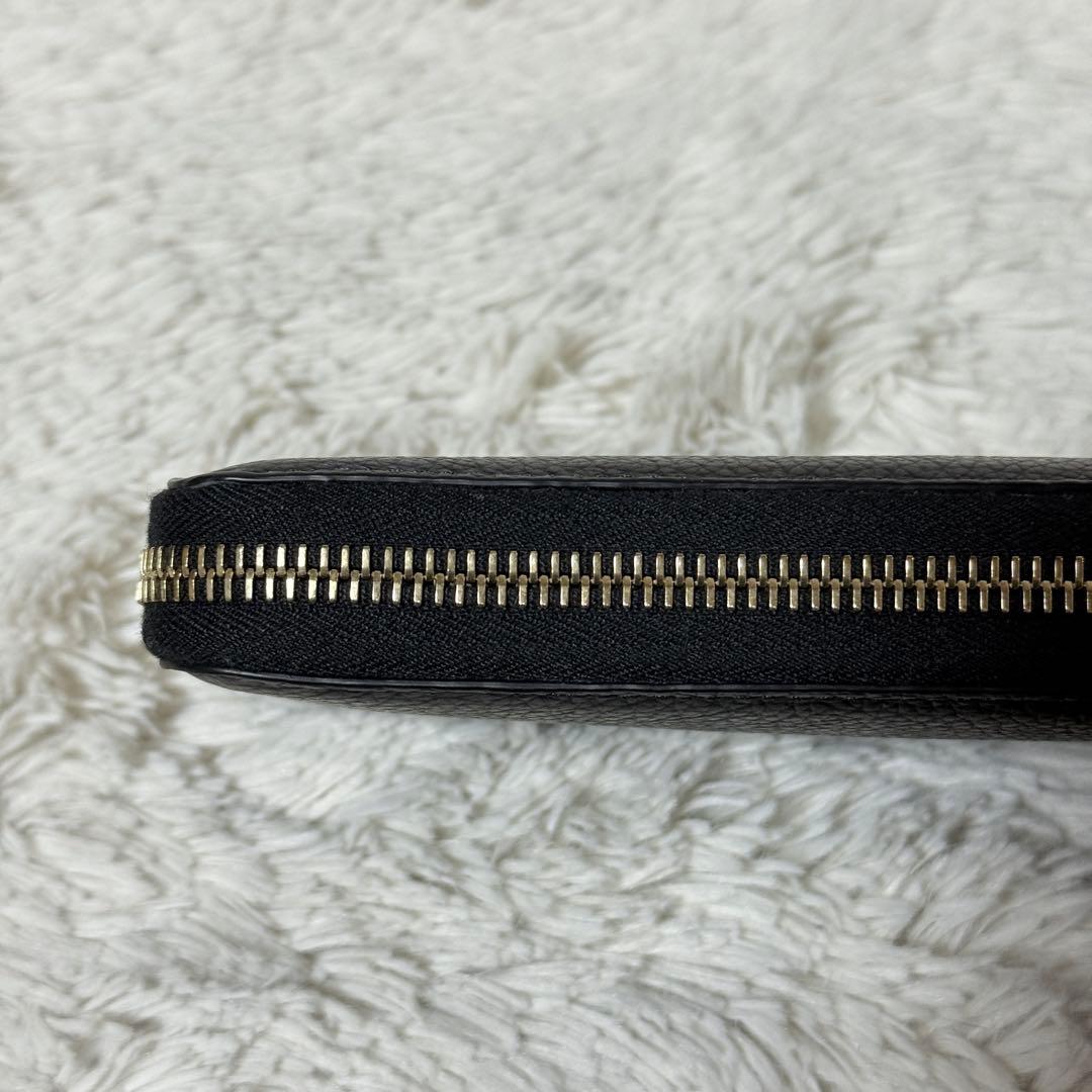 未使用✨Chloe クロエ アルファベット レザー　ロングウォレット ブラック