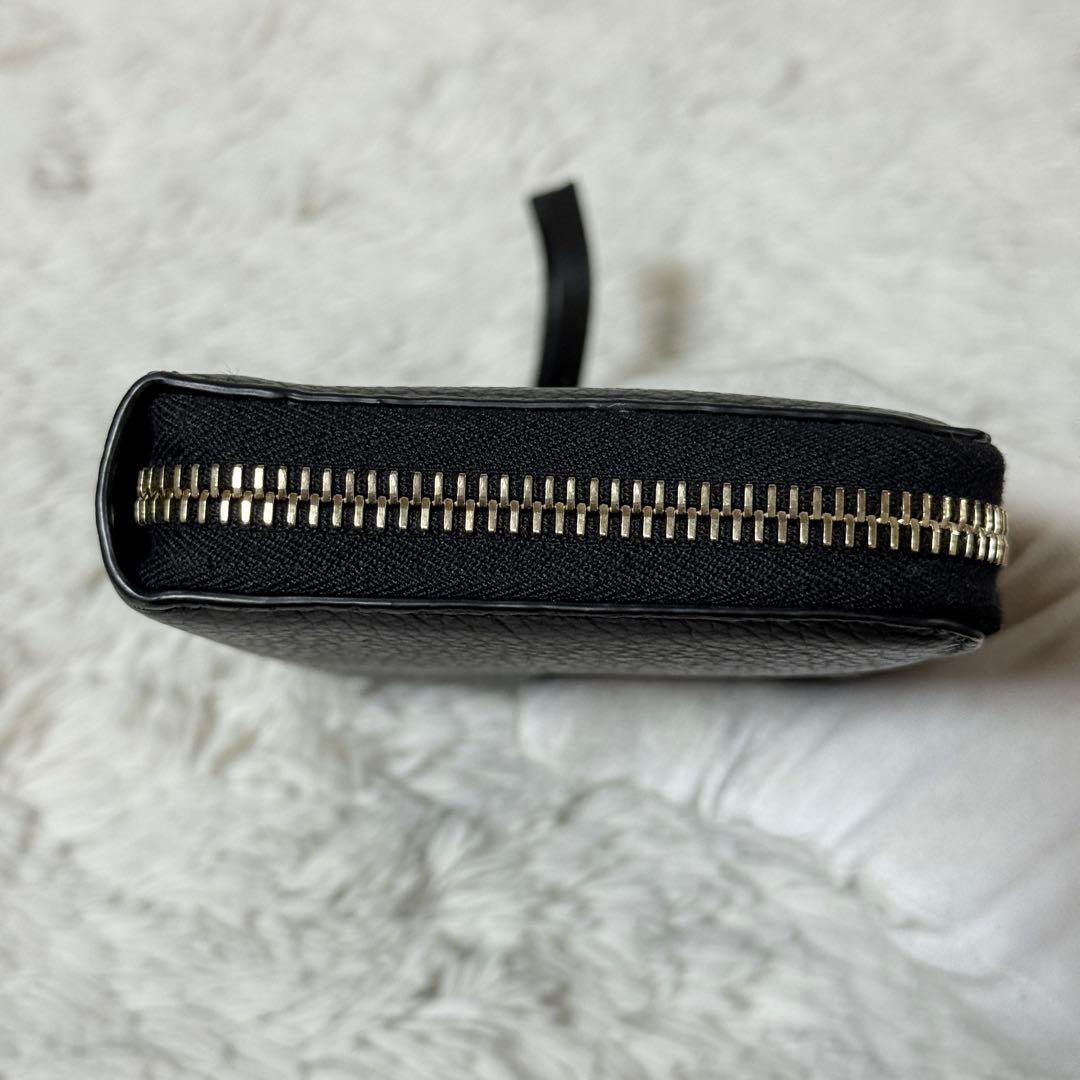 未使用✨Chloe クロエ アルファベット レザー　ロングウォレット ブラック