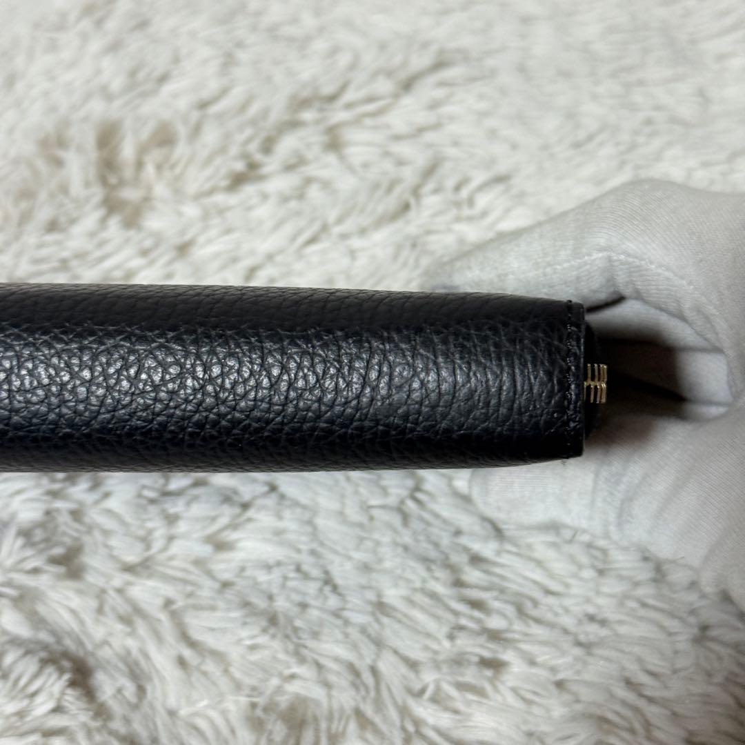 未使用✨Chloe クロエ アルファベット レザー　ロングウォレット ブラック