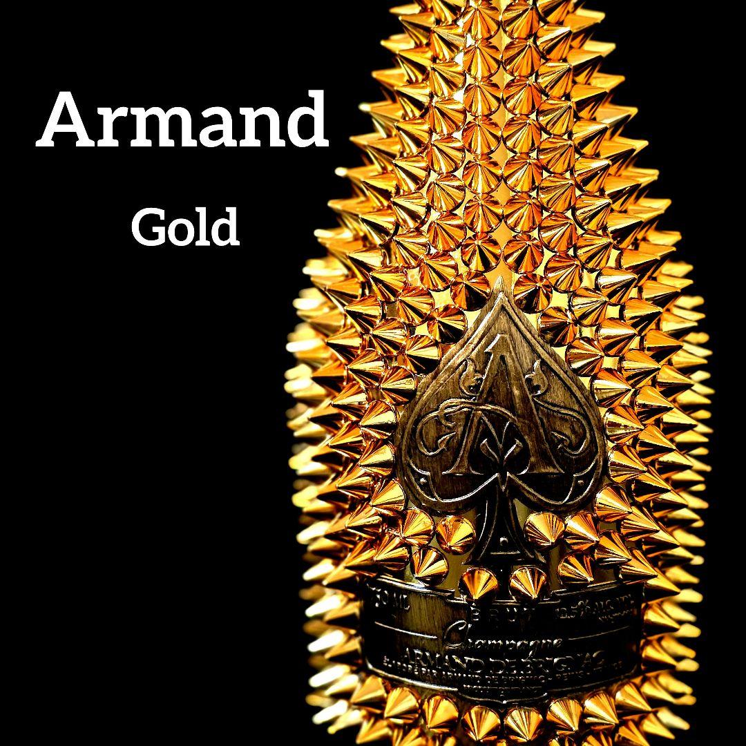 【24時間以内発送】 アルマンド ゴールド トゲマンド スタッズボトル