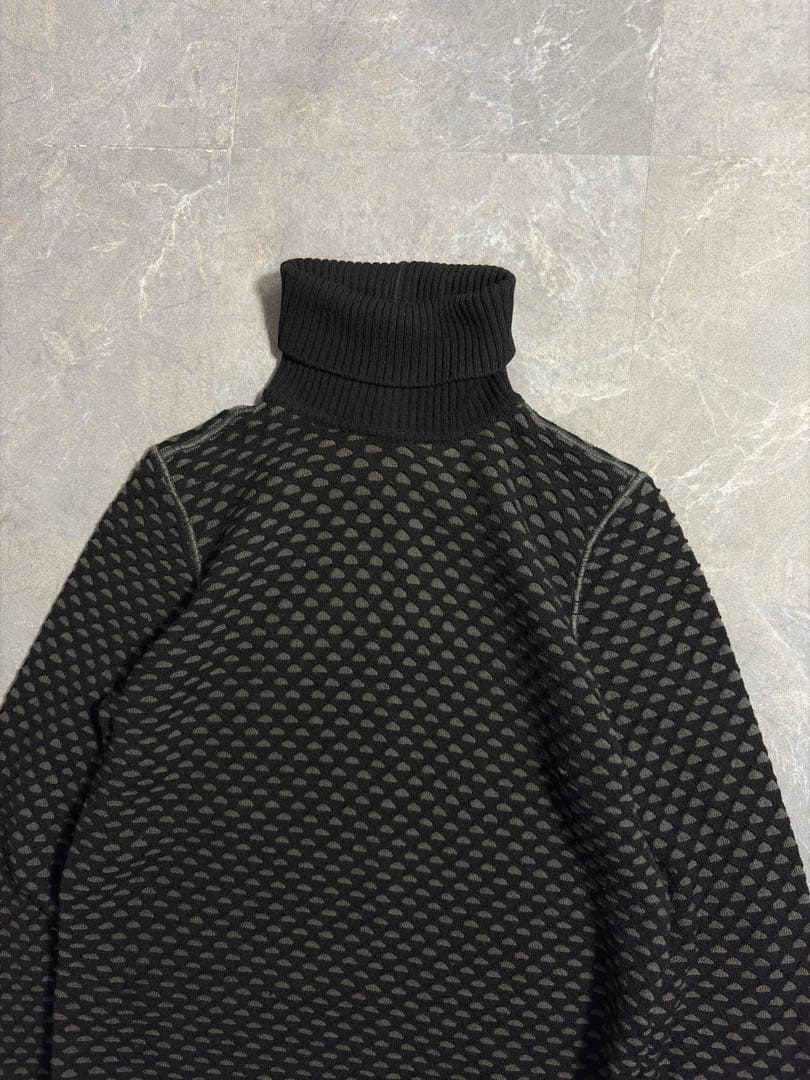 トップス EMPORIO ARMANI high neck knit sweater