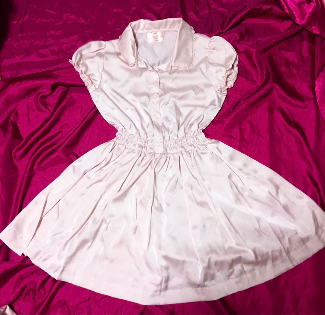 新品■定価　26,400円■ローズマリーソワールshirringワンピースピンク