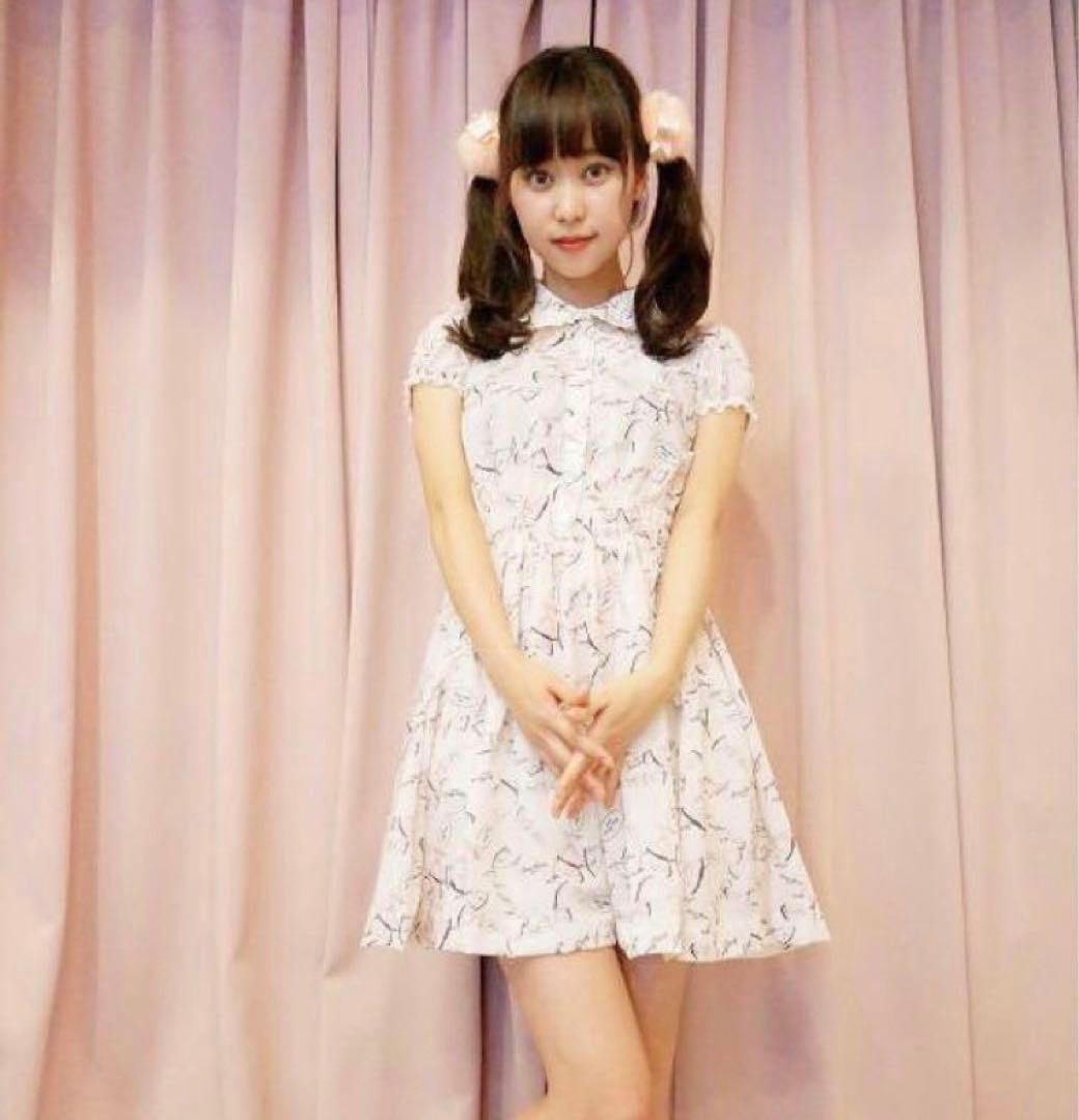 新品■定価　26,400円■ローズマリーソワールshirringワンピースピンク