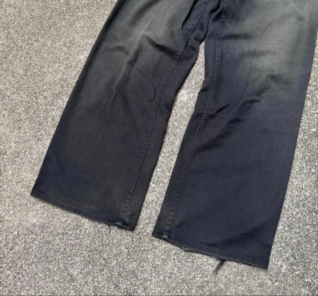 雰囲気系 90s BEN DAVIS フリスコパンツ 黒 ワークパンツ W30