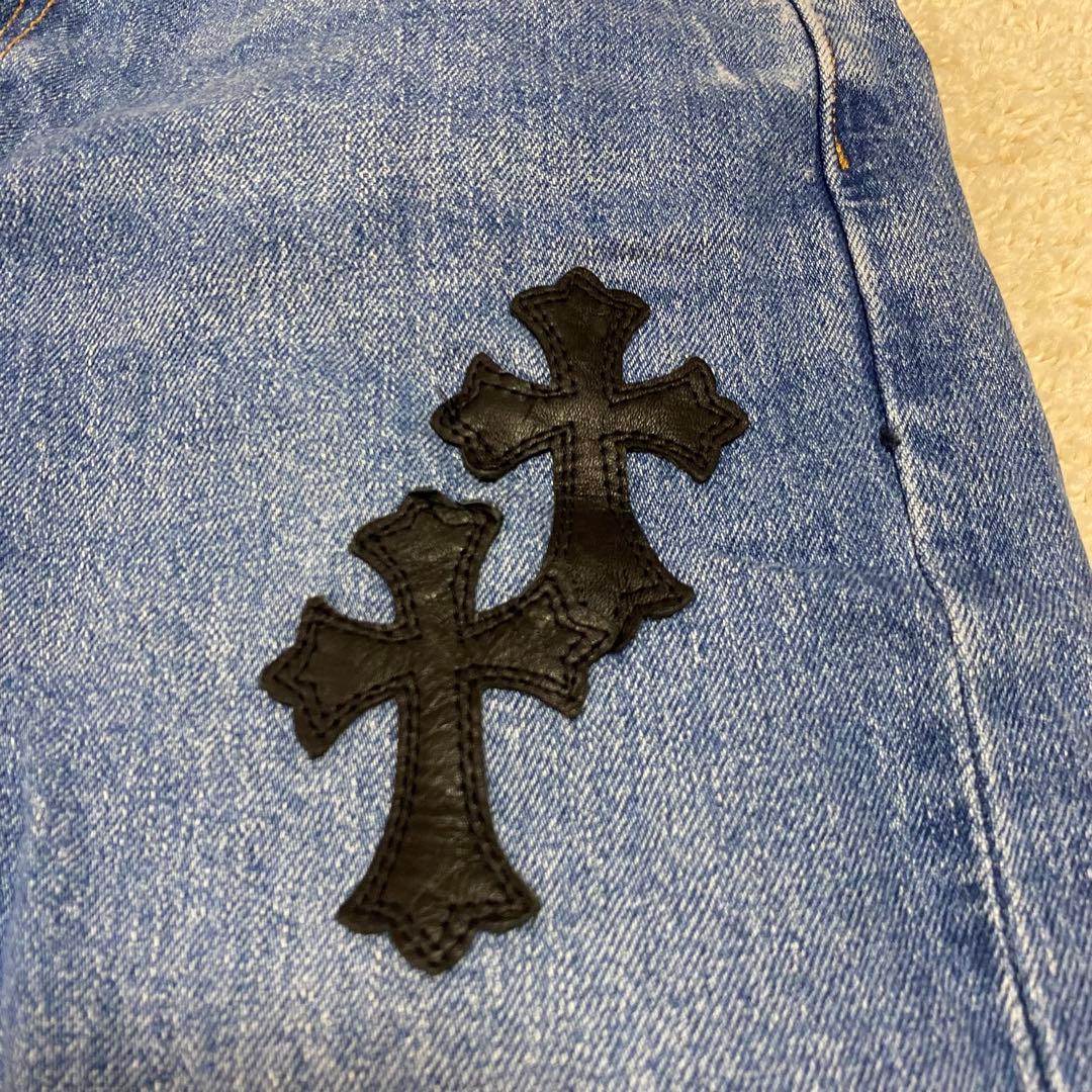 Levi’s 505 デニム advance カスタム クロスパッチ ジーンズ