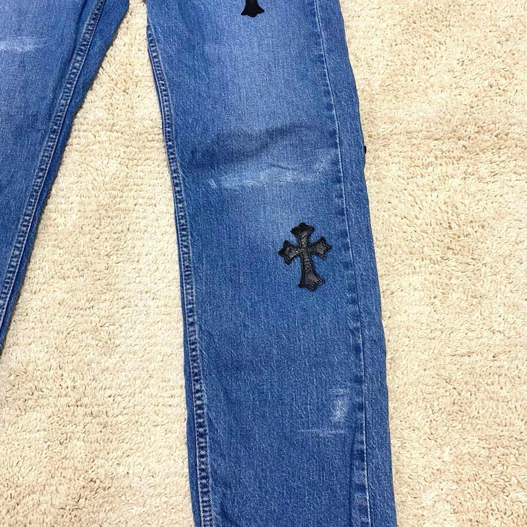 Levi’s 505 デニム advance カスタム クロスパッチ ジーンズ