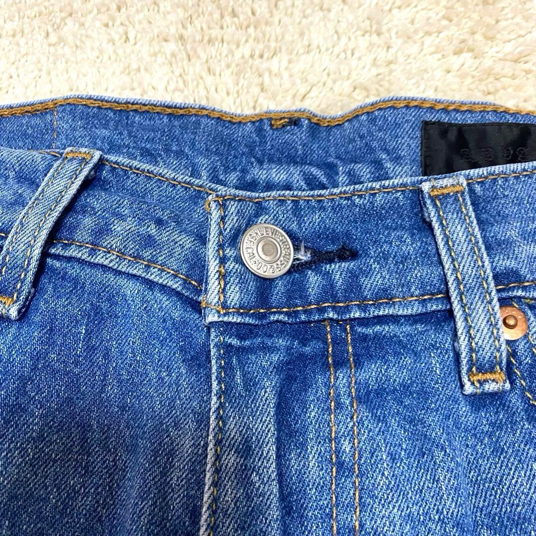 Levi’s 505 デニム advance カスタム クロスパッチ ジーンズ