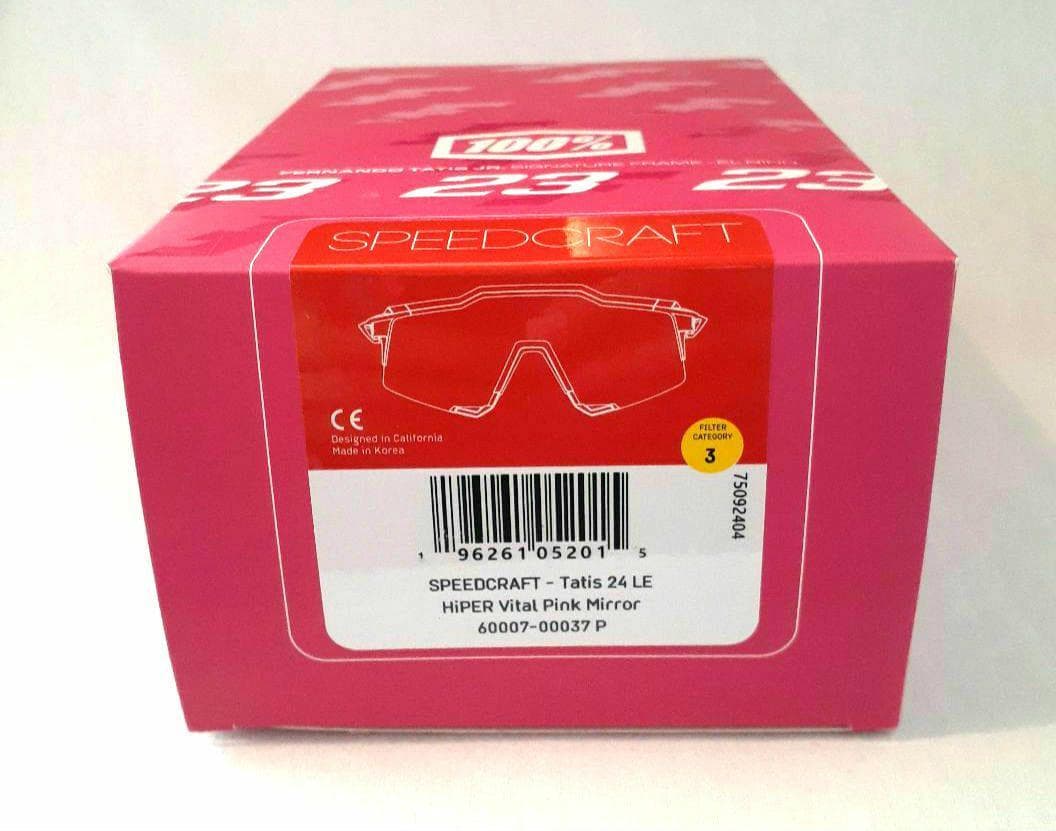 100% Speedcraft タティス 2024 ワンハンドレッド サングラス