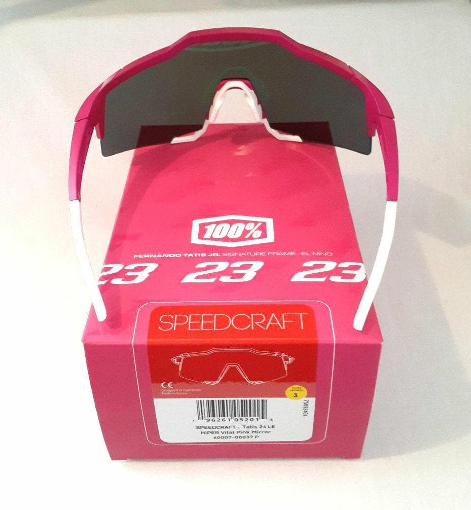 100% Speedcraft タティス 2024 ワンハンドレッド サングラス