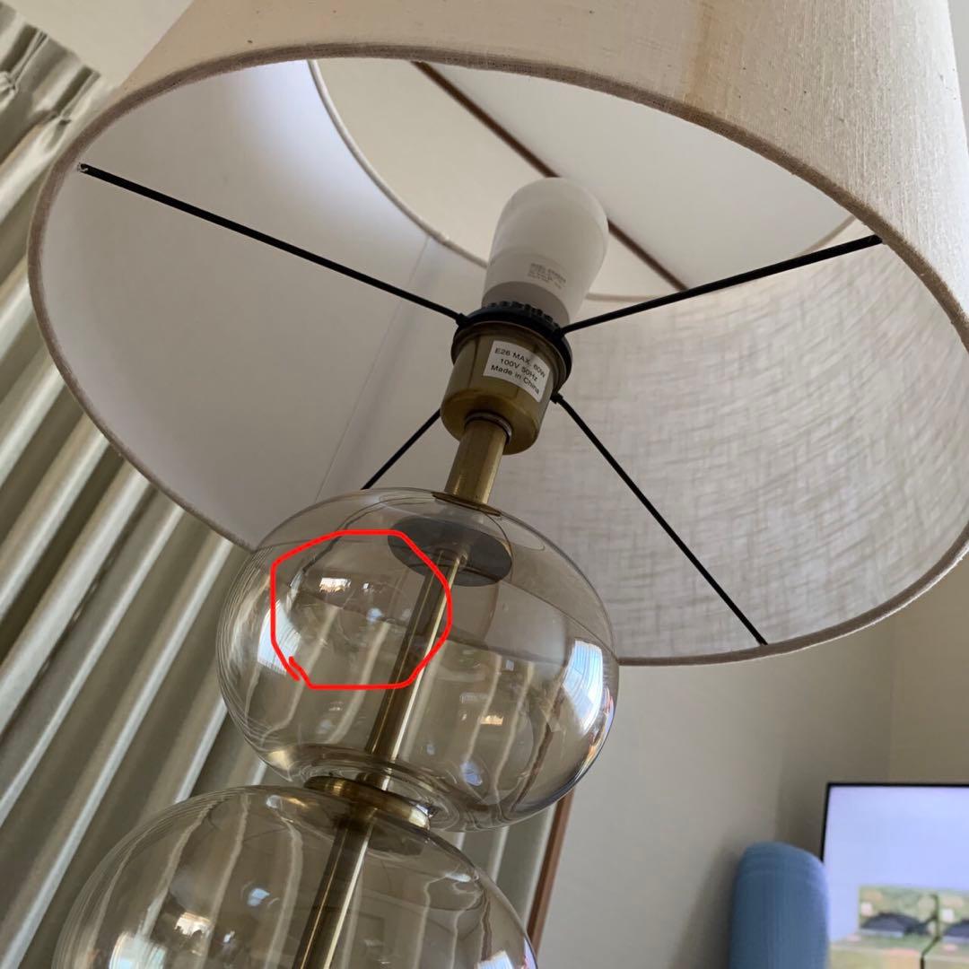 ZARA  テーブルランプ