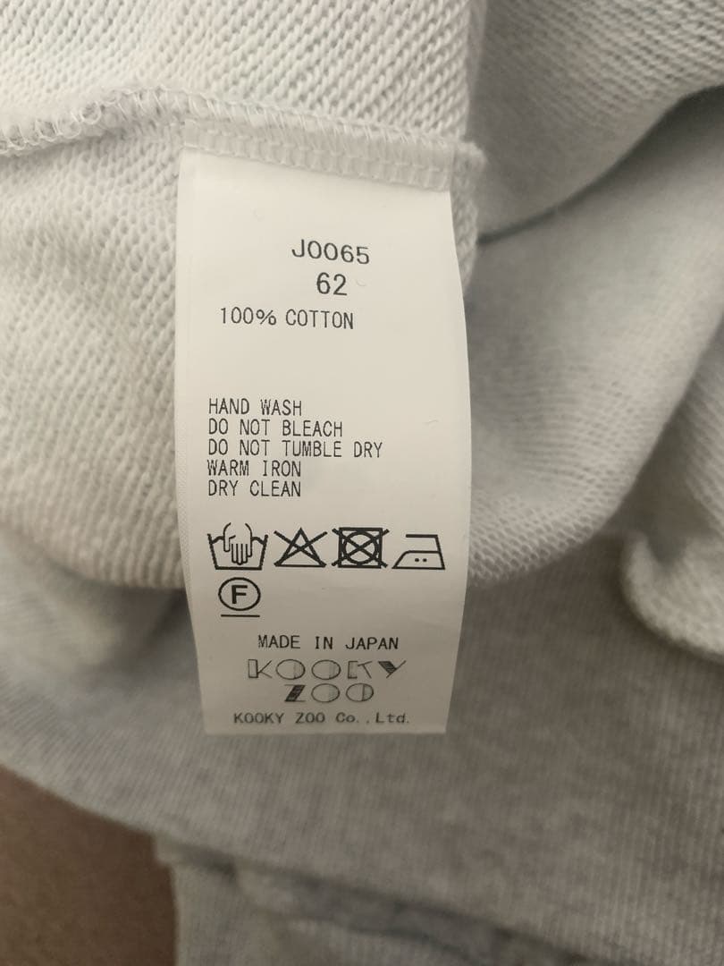 新品未使用　KOOKY ZOO JUVENILE SWEAT SHIRT BIG