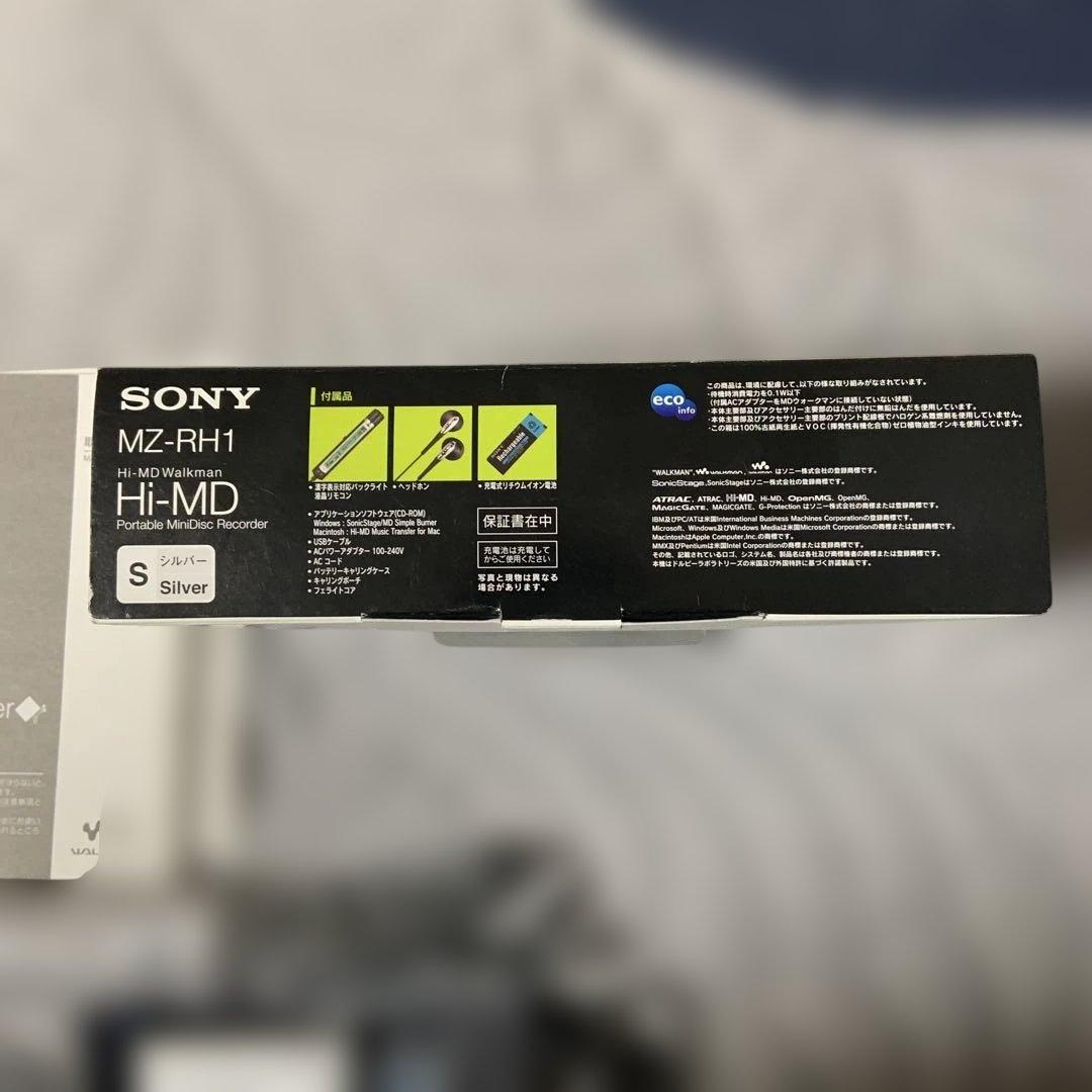 SONY ポータブルMDレコーダー MZ-RH1