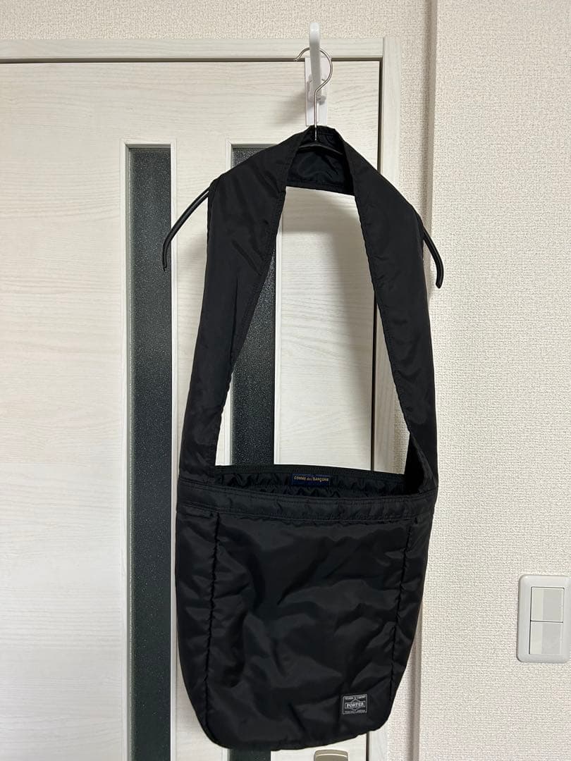 最終値下げ ポーター×コムデギャルソン ナイロンショルダーバッグ