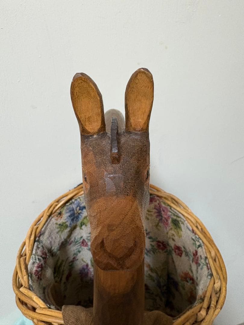 KIYATA バスケット　馬　キヤタ　カゴ　バッグ