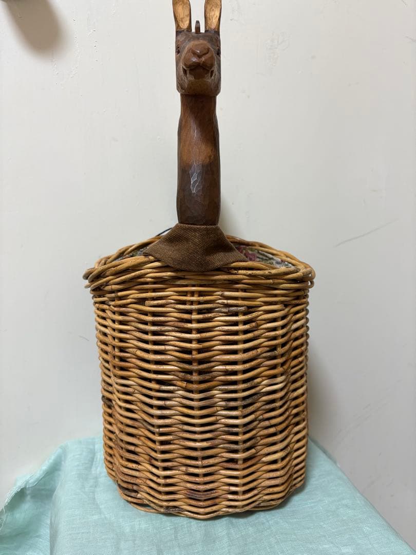 KIYATA バスケット　馬　キヤタ　カゴ　バッグ