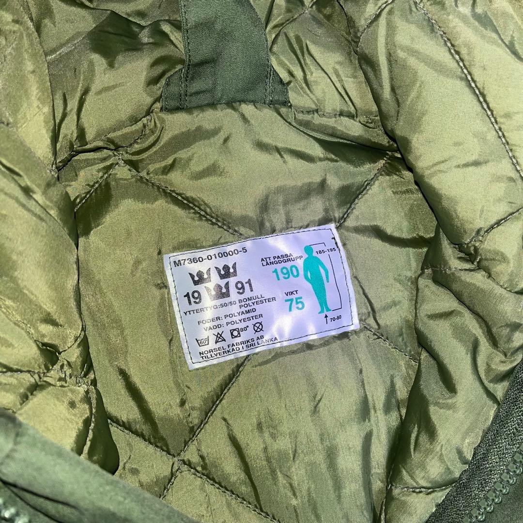 【実物】M-90 後期 コールドウェザーパーカー スウェーデン軍